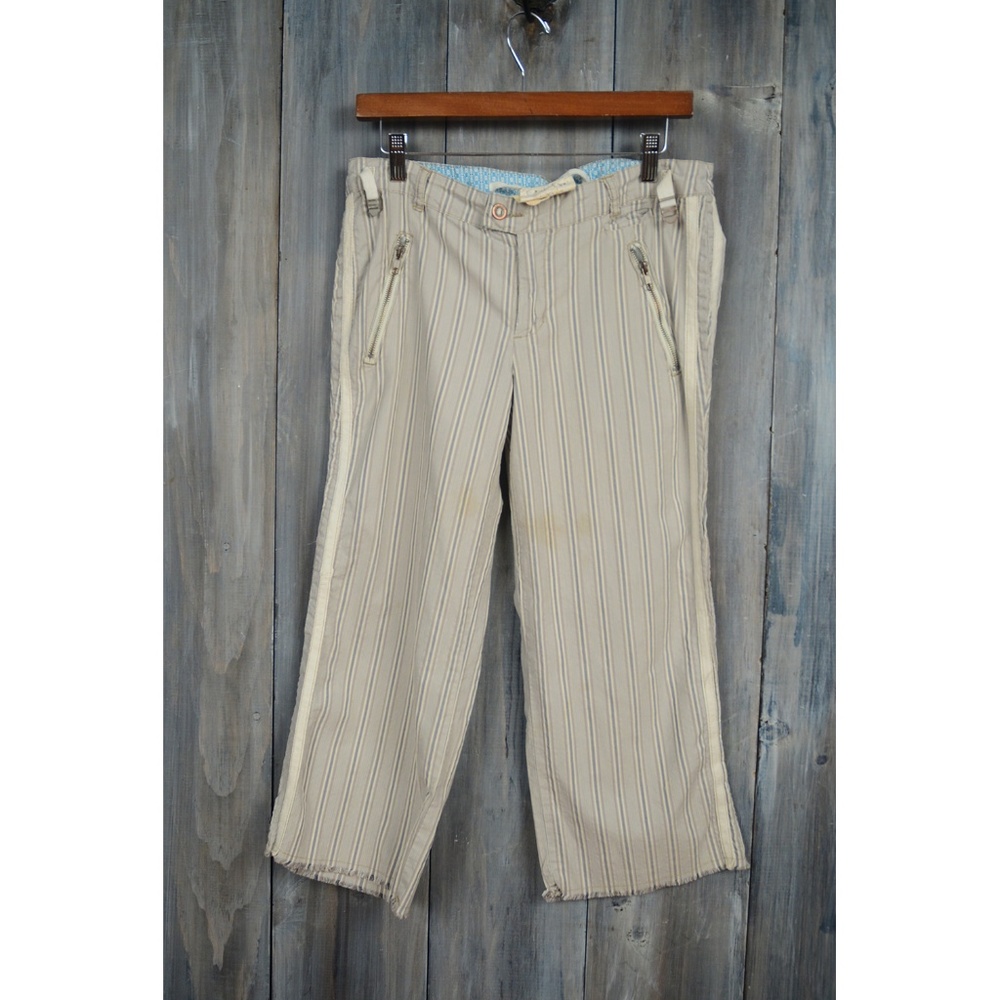 DA NANG CROP COTTON PANTS SZ LARGE